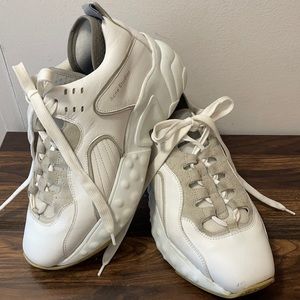 ACNE STUDIO WHITE CHUNKY SNEAKERS size 38